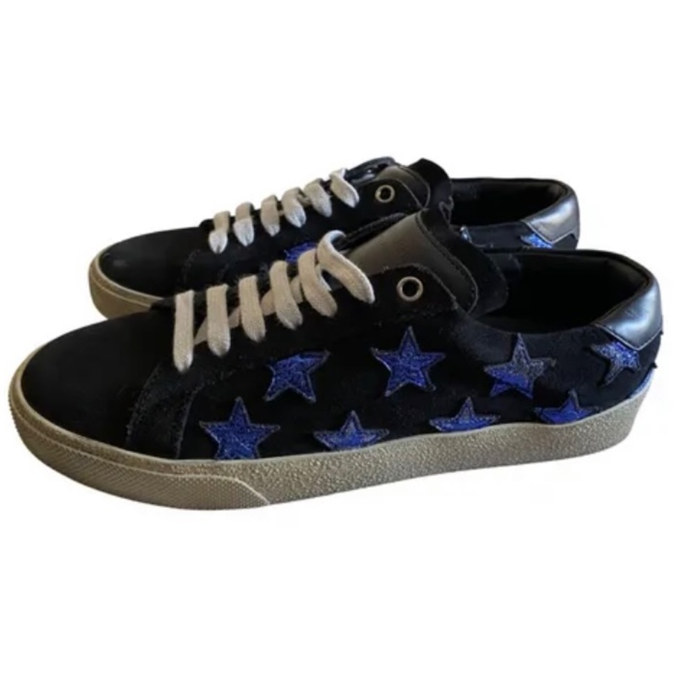 Women’s Saint Laurent Leather Sneakers